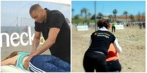 Sportmassage Drachenbootrennen