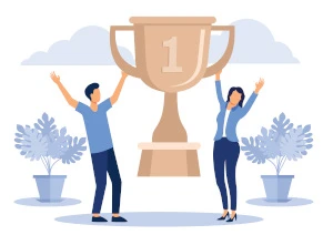 benefits-fuer-mitarbeiter-kleines-flat-design-bild